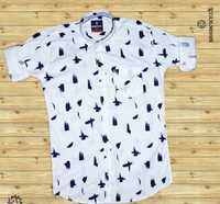 White Printed Shirts