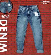 Men Sky Blue Jeans D.NO 44363