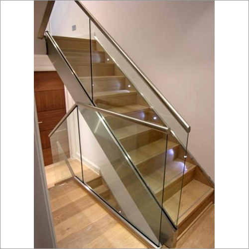 Eco Friendly Glass Stairs Railing