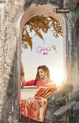 Goori Zari Weaving Fancy Silk Saree By EXIM CONNECT INC
