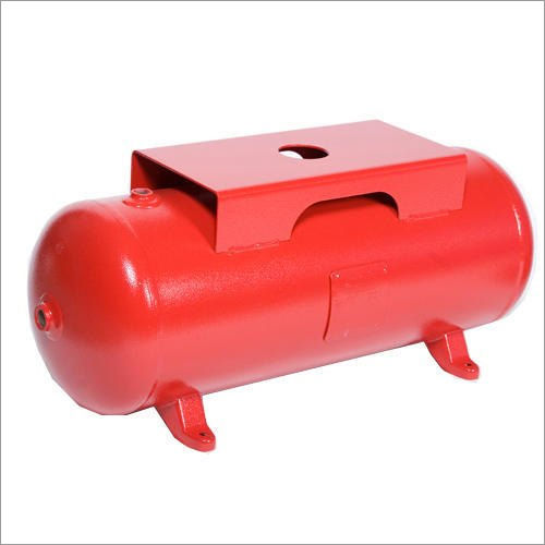 Horizontal Air Receiver Tank - MS Material, 500-3000L Capacity, 150-200 psi Pressure Rating | New, Rust Proof, Color Coated, Mute: 1, Industrial Usage