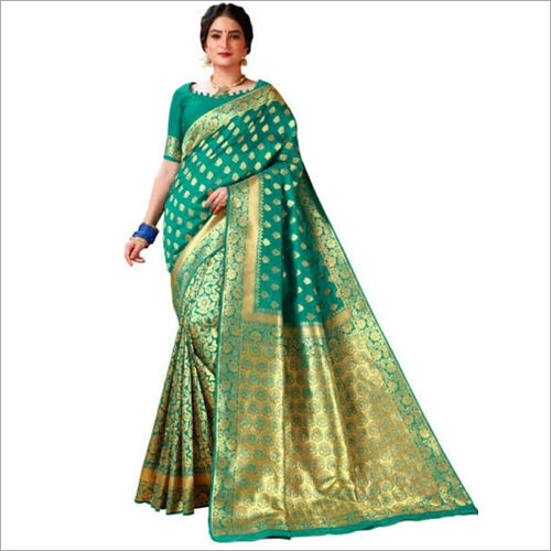 Multicolor Pure Banarasi Silk Sarees