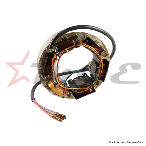 Stator Assembly - 12V AC/DC For Royal Enfield - Reference Part Number - #500953/1, #144119