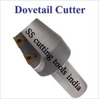 Indexable Dovetail Cutters - Polished Steel, Manual Operation, Industrial Usage, Corrosion Resistant