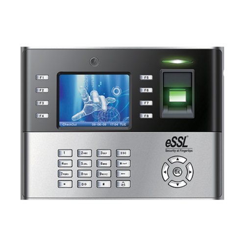 Black & Grey Fingerprint Time Attendance And Access Control