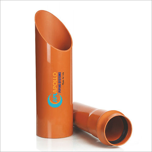 Orange Underground Drainage Pipes