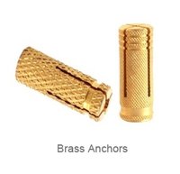 Brass Concrete Flush Anchor