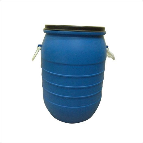 Blue Chemical Storage Barrel