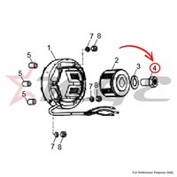 Two Wheeler Parts Metric Nut Rotor