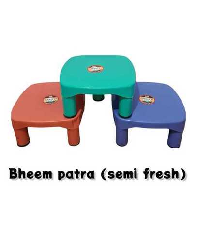 Bheem Patra Plastic Bathroom Stool (semi fresh)