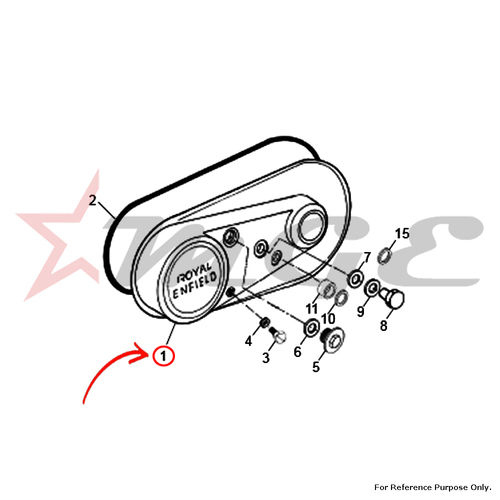 Two Wheeler Parts Chaincase Outer