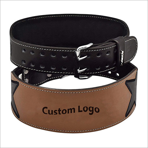 Bodybuilding Weight Lifting Gym Fitness Leather Belts