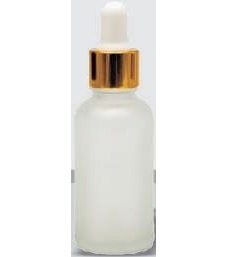 Glass dropper bottle