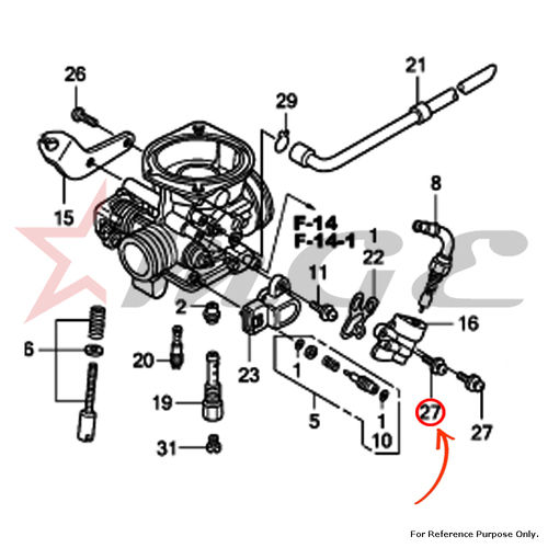 As Per Photo Screw-Washer, 5X12 For Honda Cbf125 - Reference Part Number - #93892-05012-18