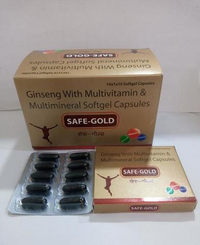 Safe Gold Softget Capsules