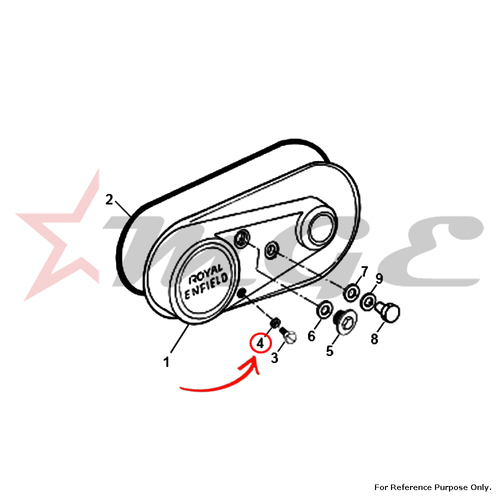 Fiber Washer (Metric) For Royal Enfield - Reference Part Number - #144915/A