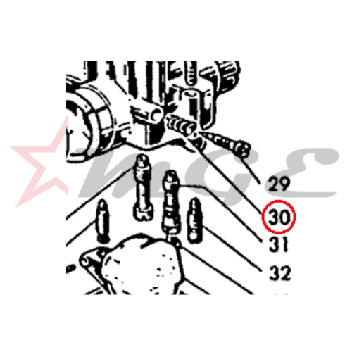 Lambretta GP125 - Spring For Carburetter - Reference Part Number - #00412344