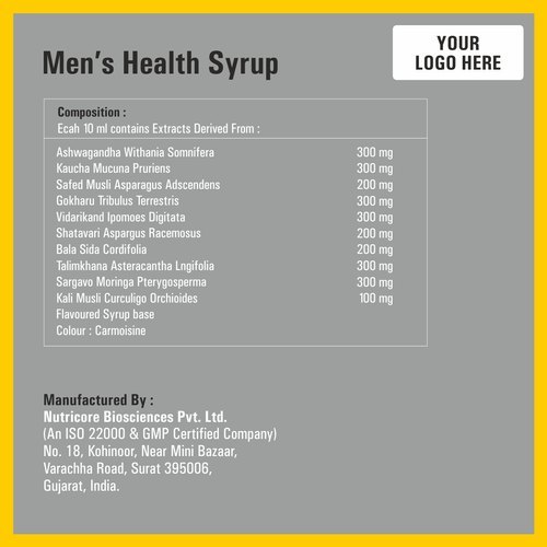 Men's Health Syrup