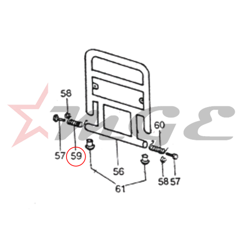 Vespa PX LML Star NV - Spring - Reference Part Number - #C-4709150