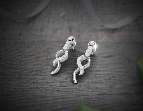 Designer Real Diamond Earring