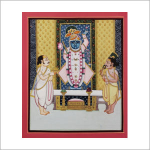 Shrenath Ji Darshan Painting