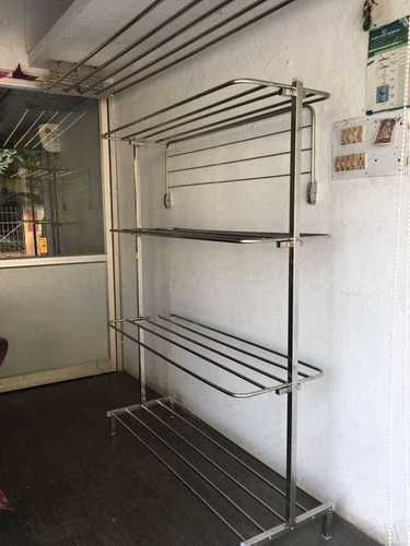 SS Cloth Drying Stand