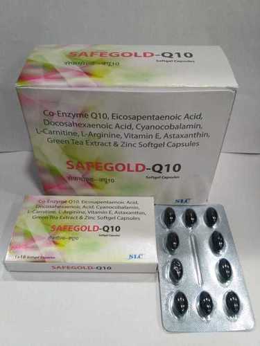 Safe Gold Q10 Soft Gel Capsules