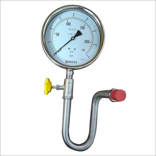 Pressure Gauge With Needle