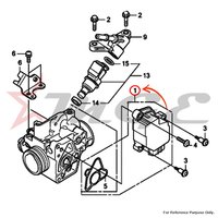 Sensor Set For Honda CBF125 - Reference Part Number - #16060-KWF-941