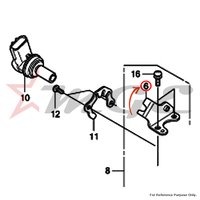 Stay, Wire For Honda CBF125 - Reference Part Number - #16169-KWF-941