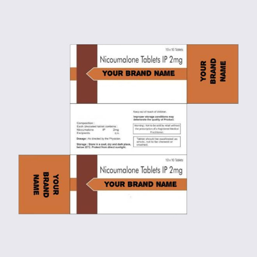 2mg Nicoumalone Tablets Third Party Manufacturing