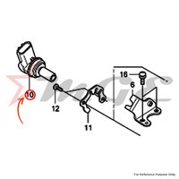 Valve Assy., Idle Air Control For Honda CBF125 - Reference Part Number - #16430-GFM-902