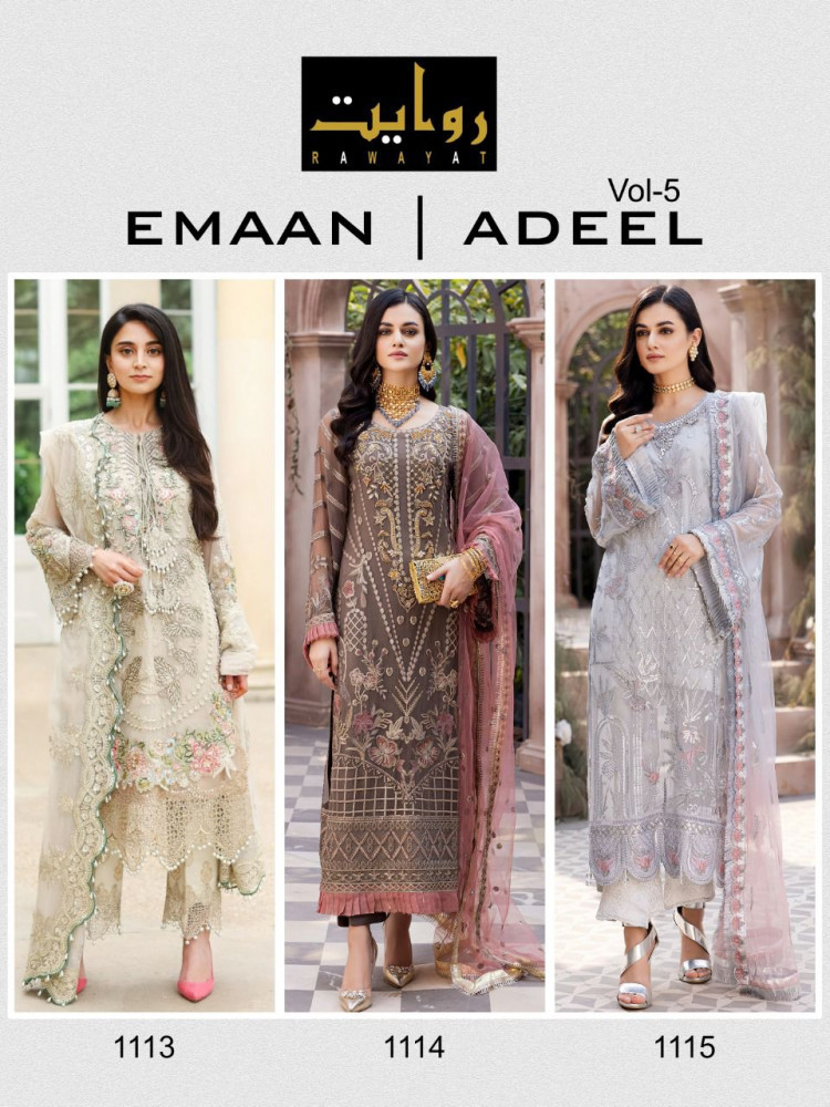 Faux Georgette Salwar Suits