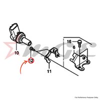 Screw, Torx For Honda CBF125 - Reference Part Number - #16433-HN8-A61