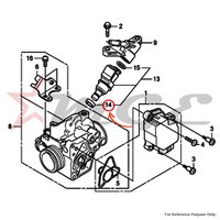 Ring, Seal For Honda CBF125 - Reference Part Number - #16472-KPH-701