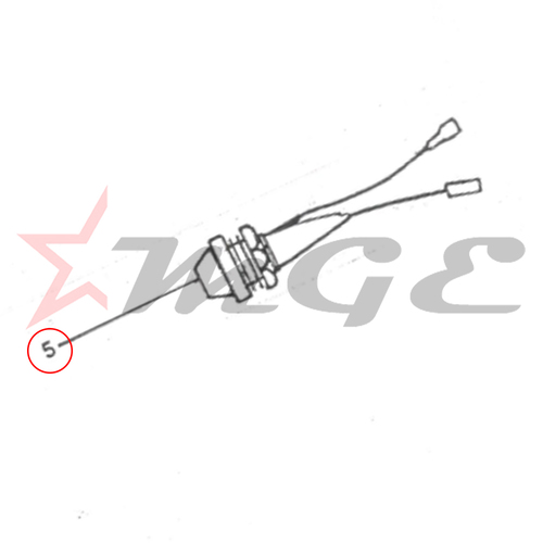 Vespa PX LML Star NV - Fuse Holder Complete - Reference Part Number - #C-3712730