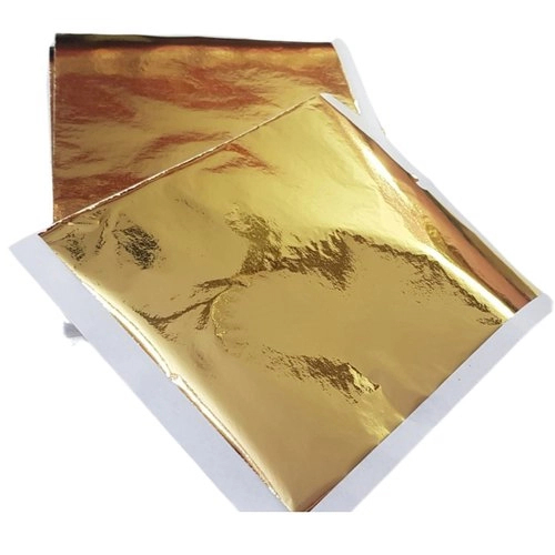 Imitation Gold Leaf Square Foil Sheet