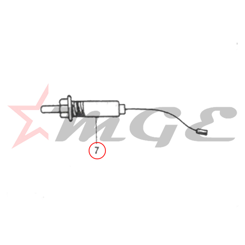Vespa PX LML Star NV - Declutching Switch - Reference Part Number - #PRS2-1316