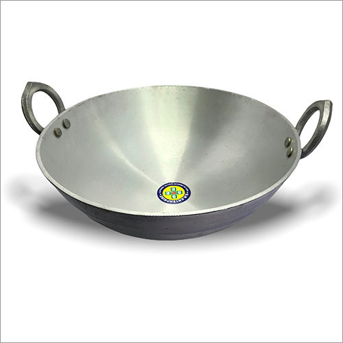 Round Aluminium Cooking Kadai, Features: Rust Proof