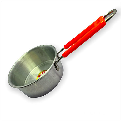 Polished Stainless Steel Saucepan