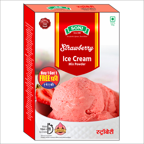 Strawberry Ice Cream Mix Powder