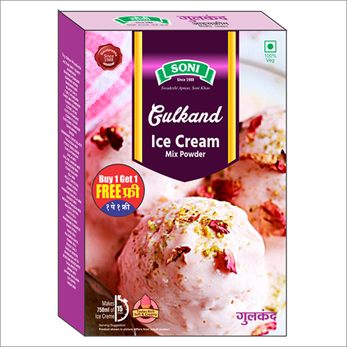 Gulkand Ice Cream Mix Powder