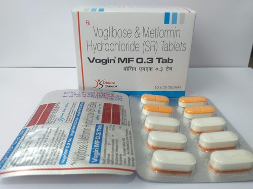 Voglibose 0.3 Mg Metformin 500 Mg Bilayered Tablet