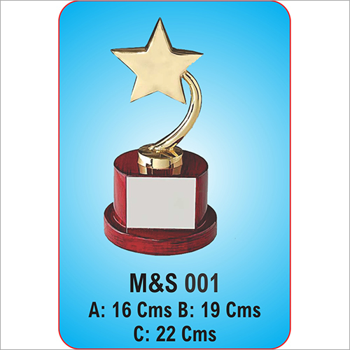 Plain Attractive Look Brass Metal Trophies