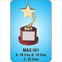 M & S 001 BrassMetal Trophies