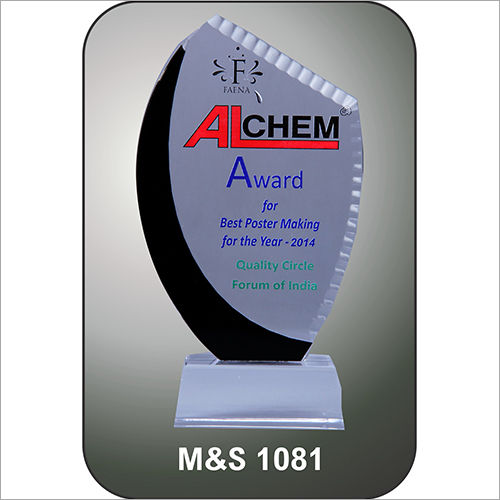 Crystal Multicolour Acrylic Award