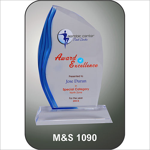 Crystal Multicolour Acrylic Award