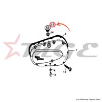 Oil Filler Plug For Royal Enfield - Reference Part Number - #502018/C, #502018/B