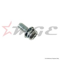 Screw-washer, Special, 4x10 For Honda CBF125 - Reference Part Number - #90035-166-008