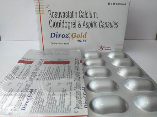 Rosuvastatin Calcium Clopidogrelaspirin Capsule